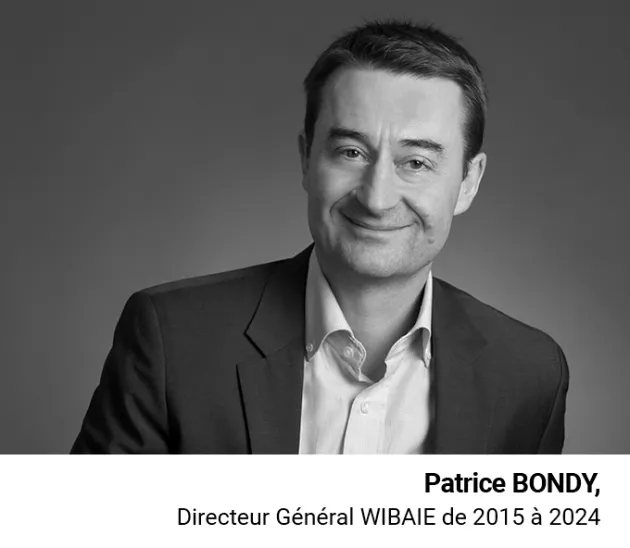 Portrait de Patrice Bondy CEO WIBAIE de 2015 à 2024